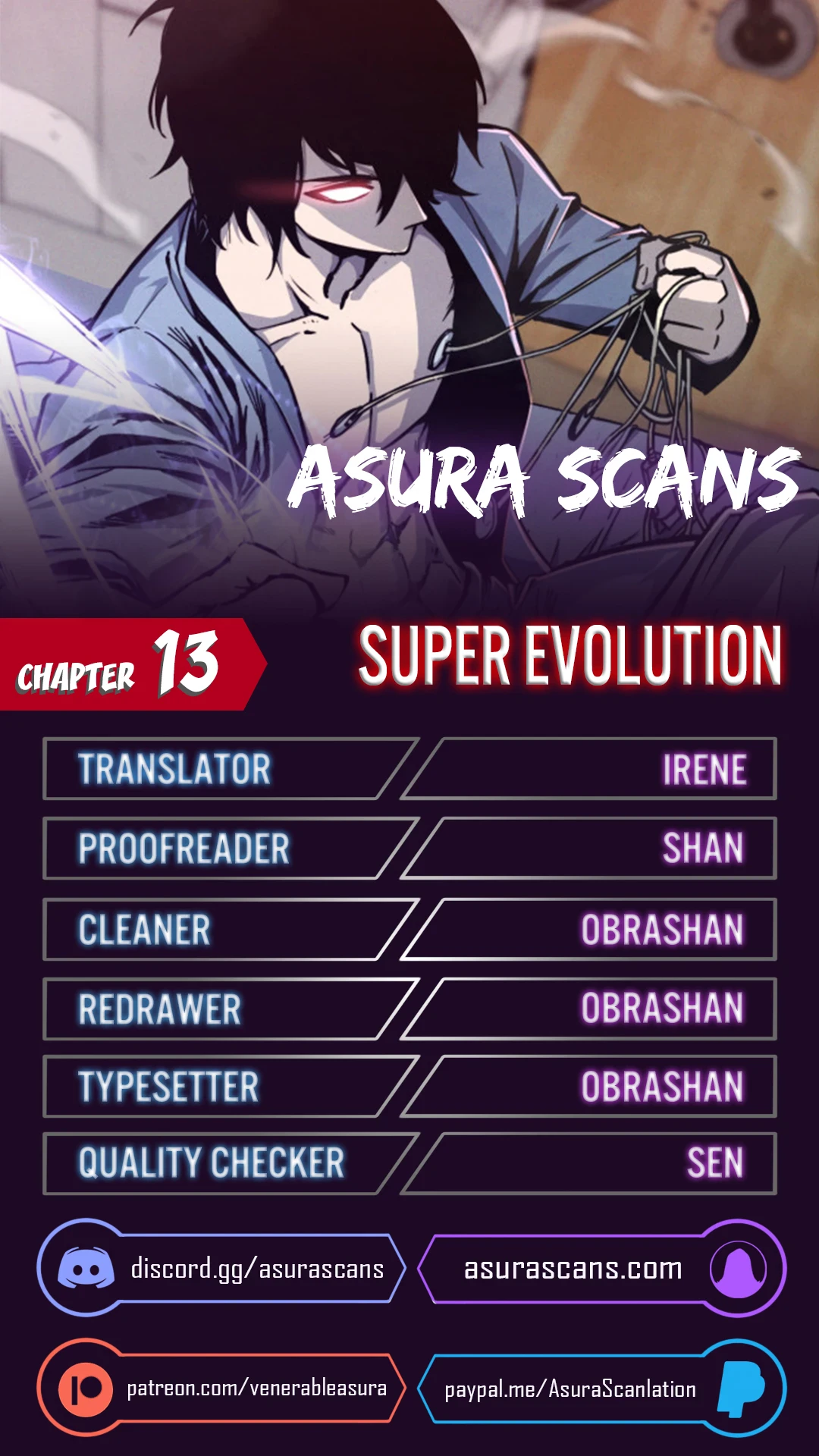 Super Evolution chapter 13 page 1