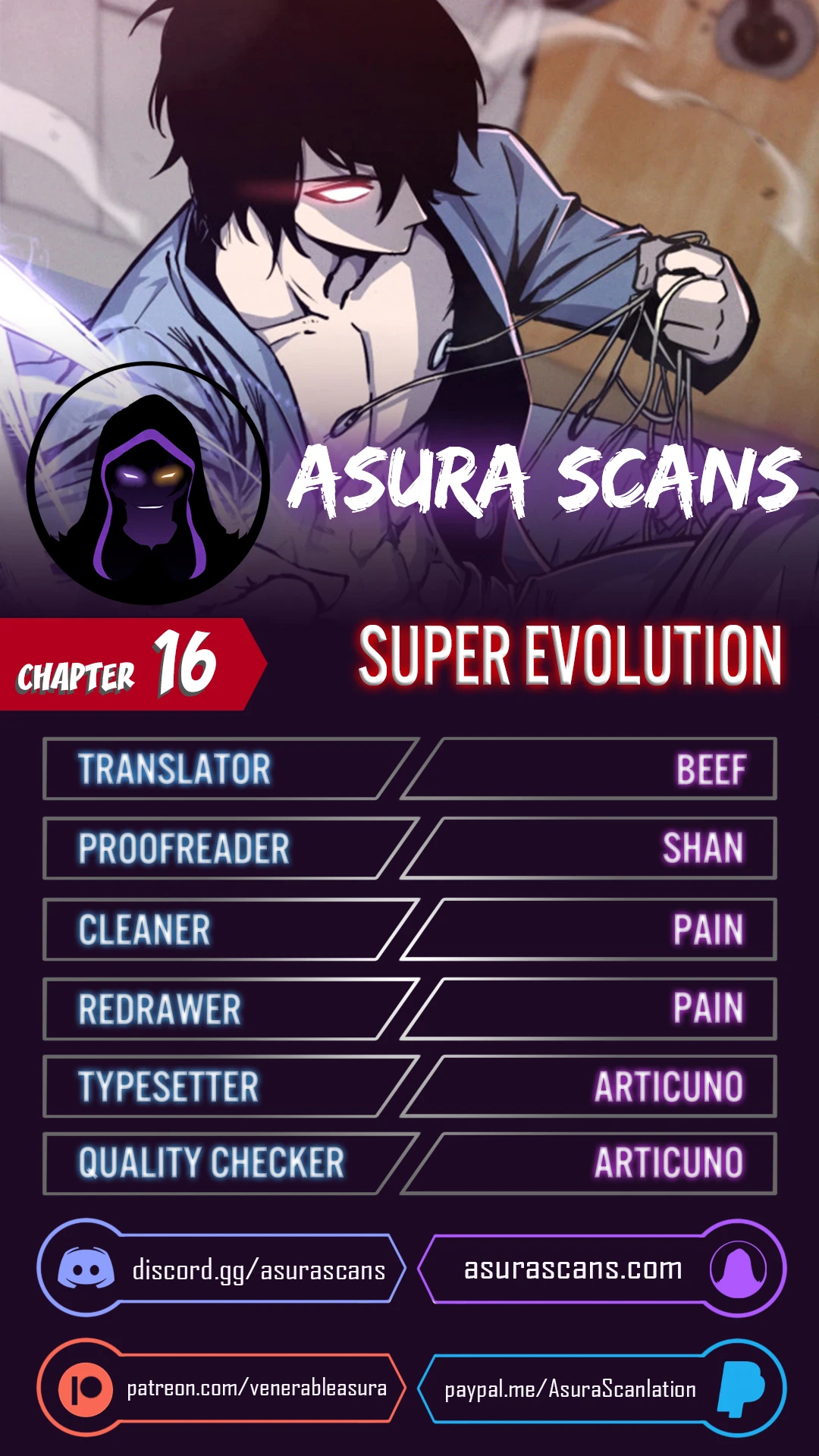 Super Evolution chapter 16 page 1