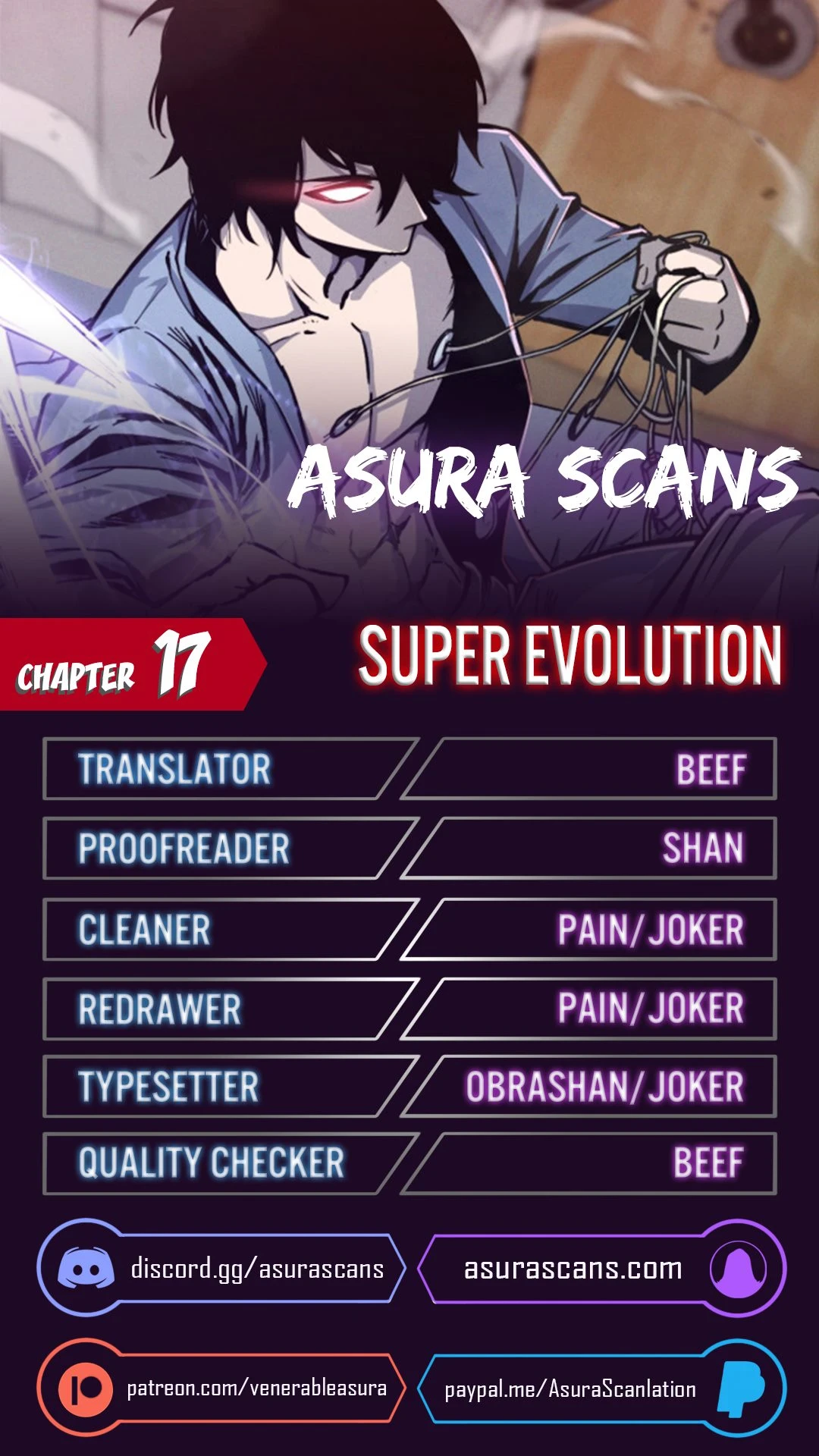 Super Evolution chapter 17 page 1