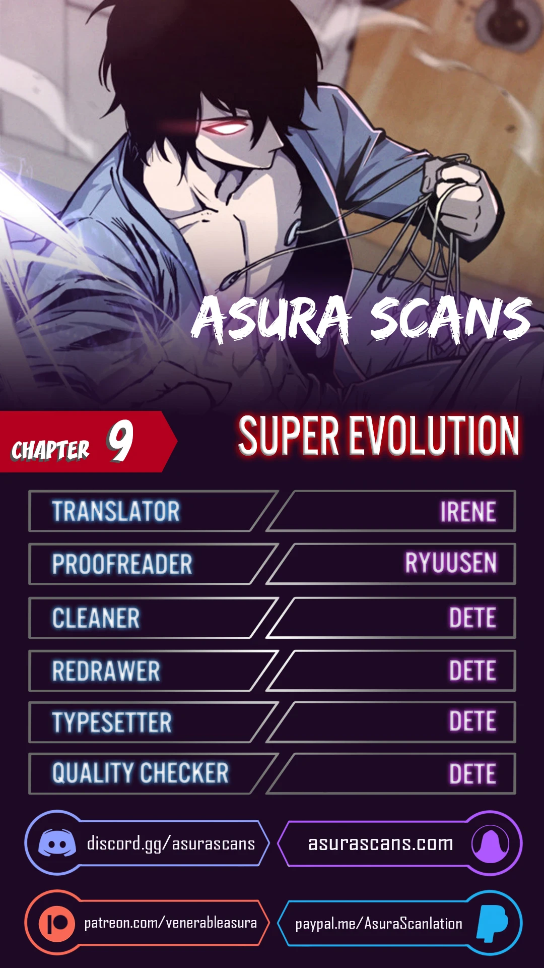 Super Evolution chapter 9 page 1
