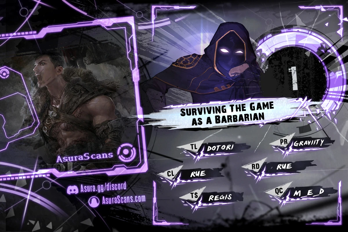 Surviving the Game as a Barbarian chapter 1 page 1