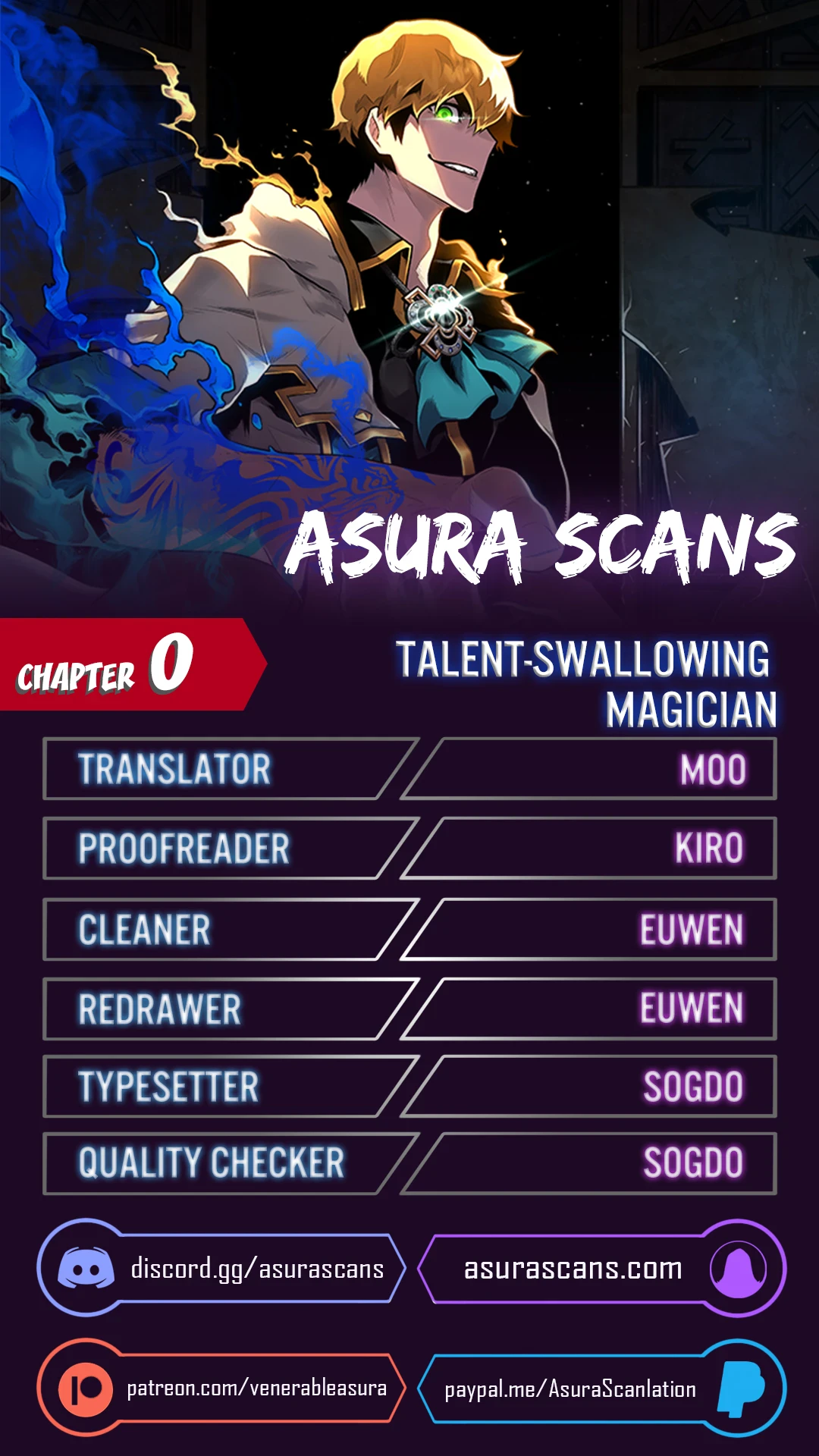 Talent Swallowing Magician chapter 0 page 1