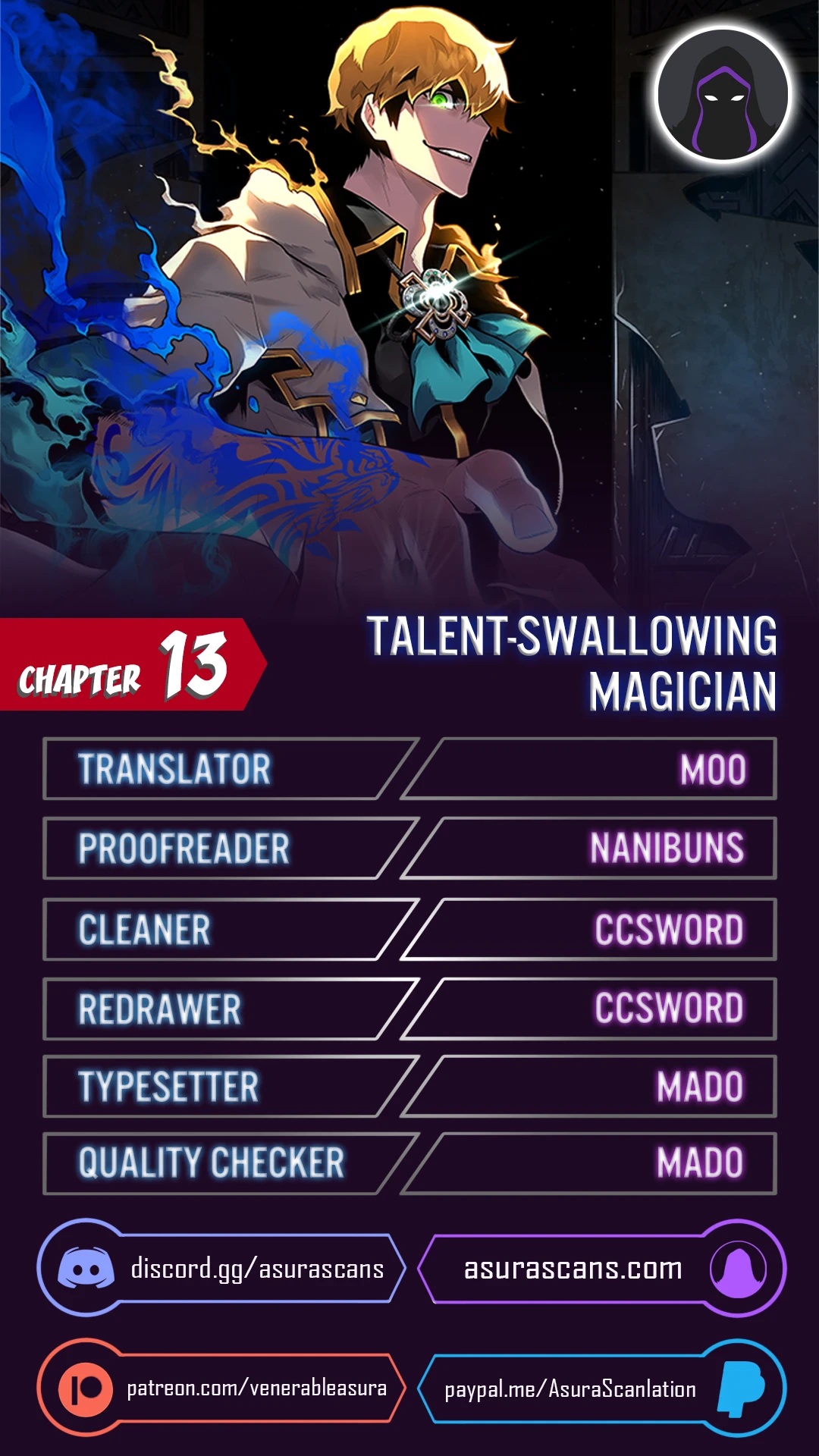Talent Swallowing Magician chapter 13 page 1