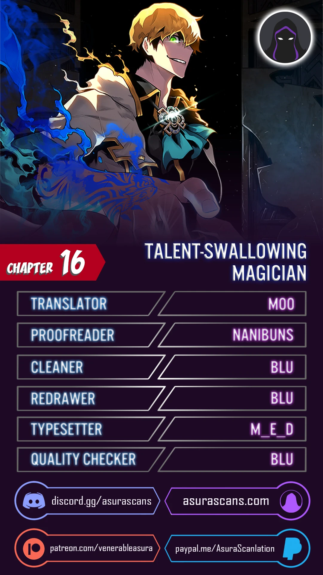 Talent Swallowing Magician chapter 16 page 1