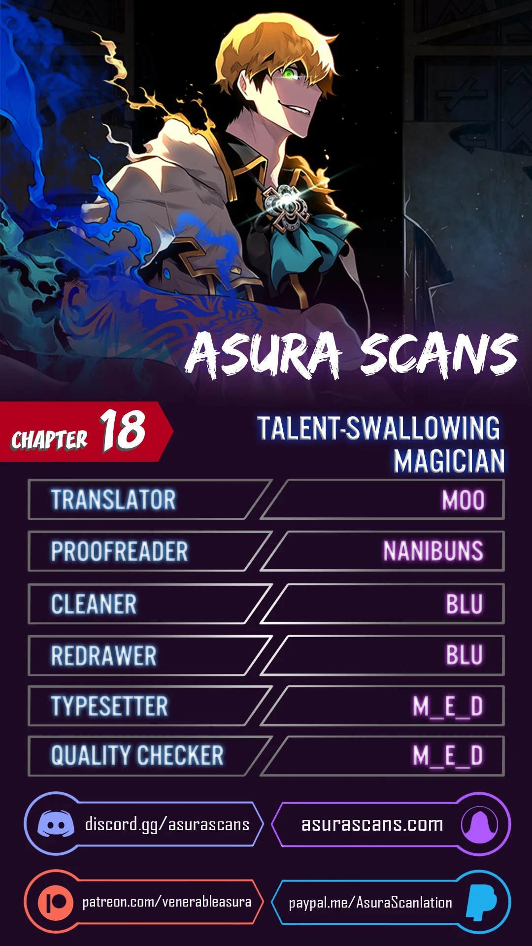 Talent Swallowing Magician chapter 18 page 1