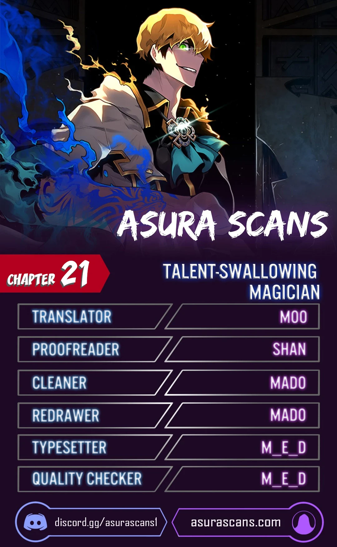 Talent Swallowing Magician chapter 21 page 1