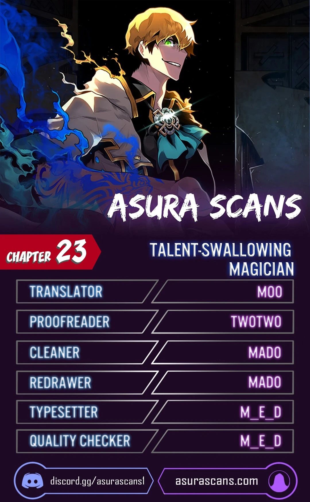 Talent Swallowing Magician chapter 23 page 1