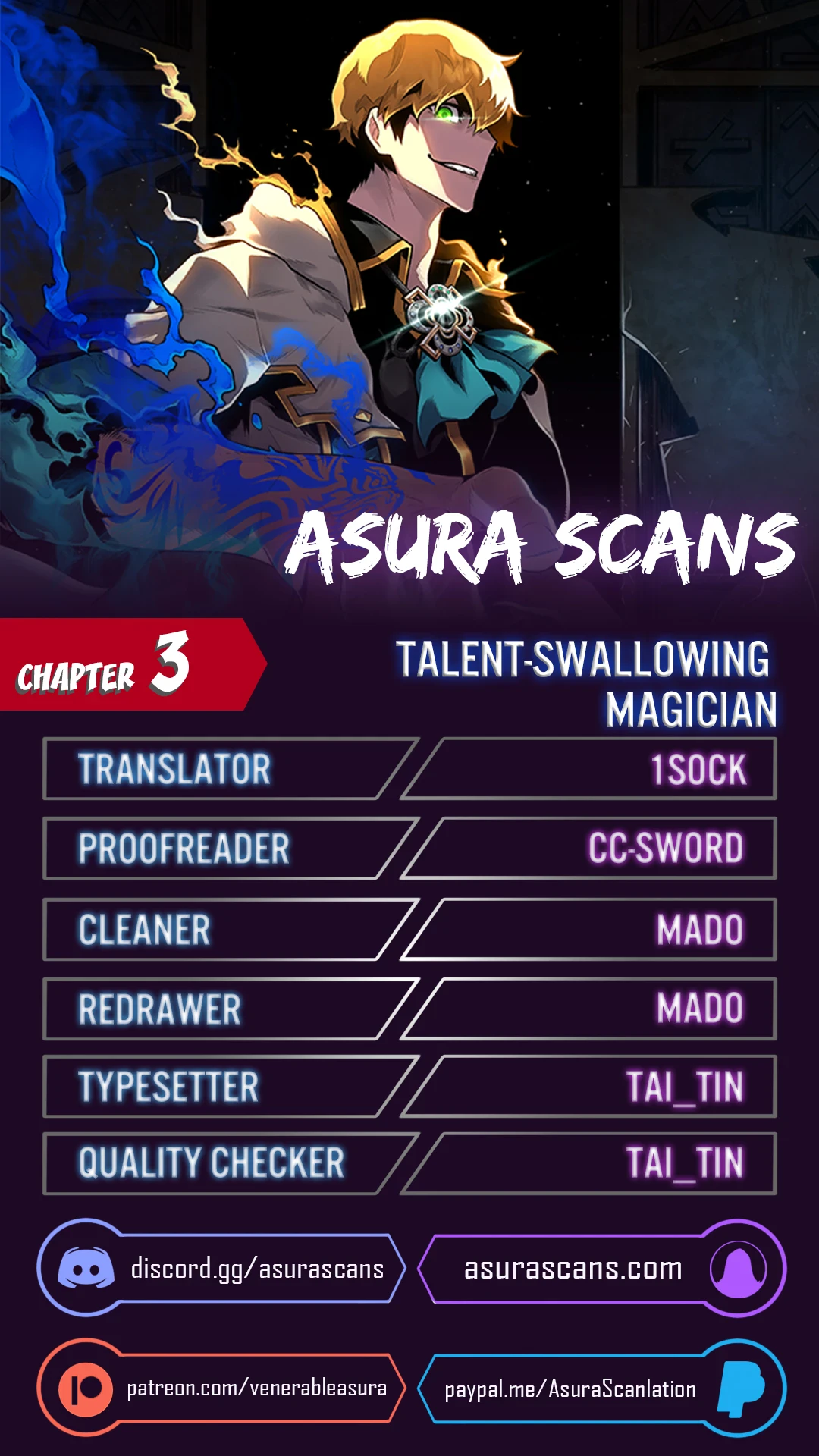 Talent Swallowing Magician chapter 3 page 1