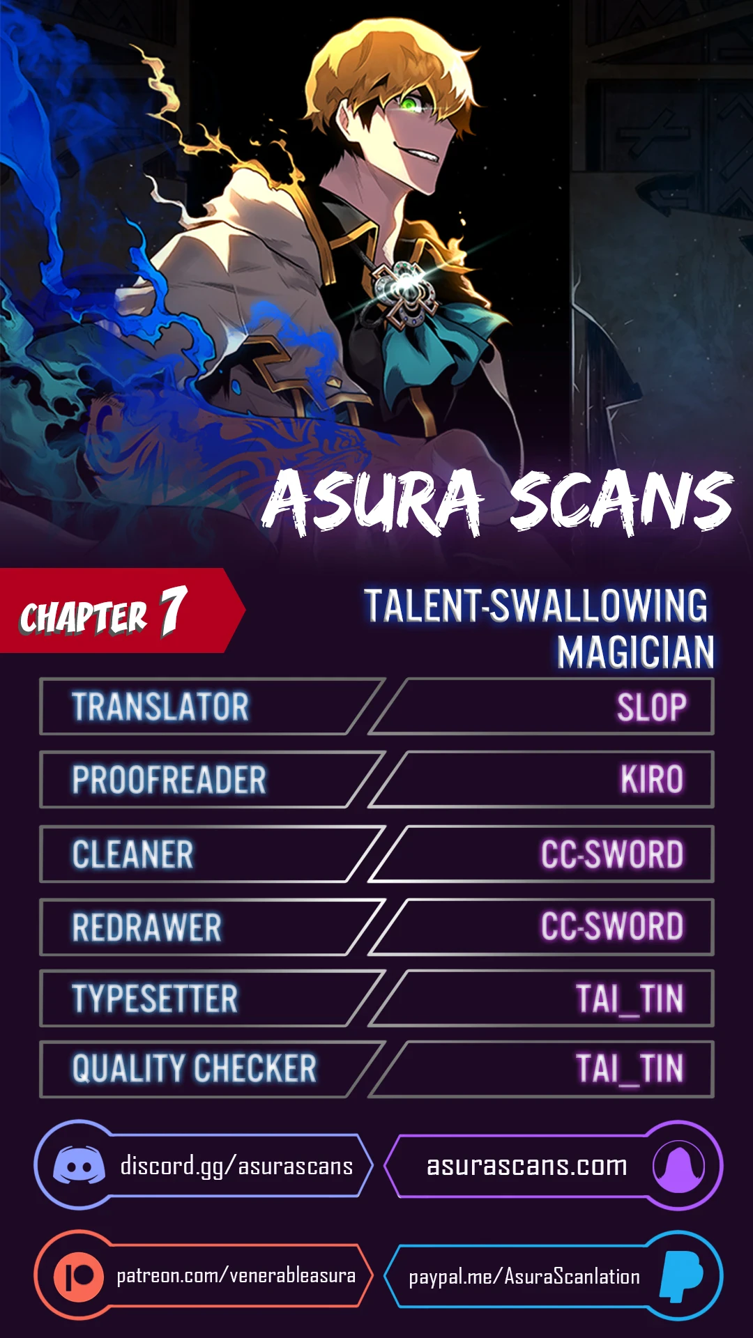 Talent Swallowing Magician chapter 7 page 1