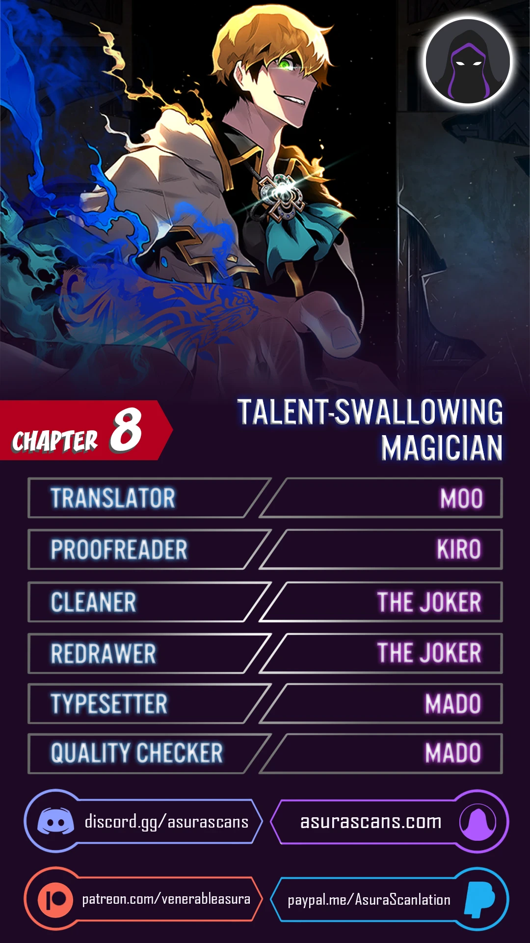 Talent Swallowing Magician chapter 8 page 1