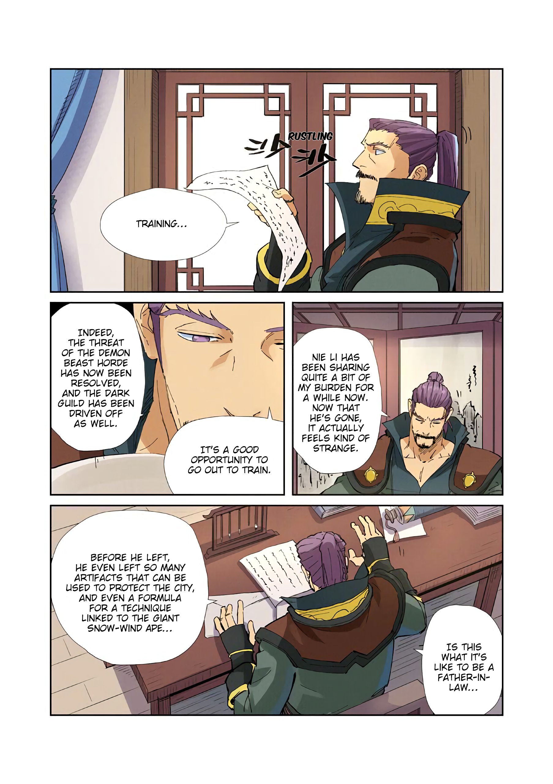 Tales of Demons and Gods Chapter 343 page 4