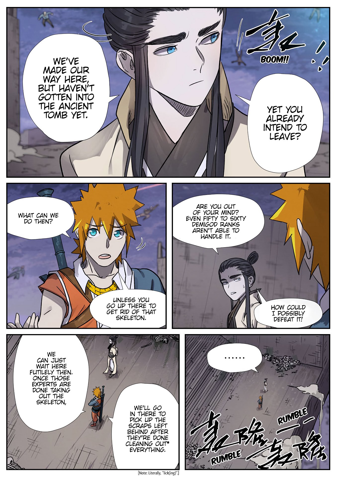 Tales of Demons and Gods Chapter 445 page 3