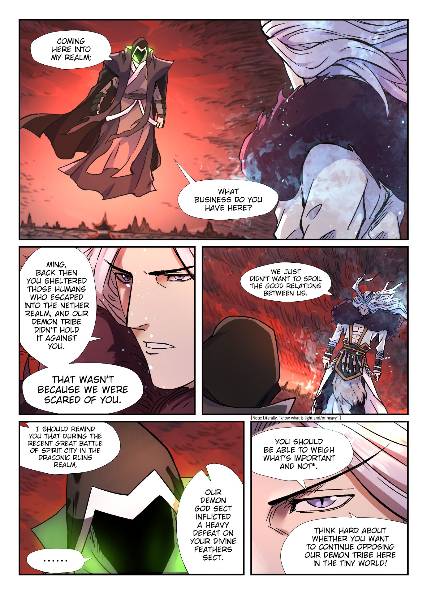 Tales of Demons and Gods Chapter 480 page 3