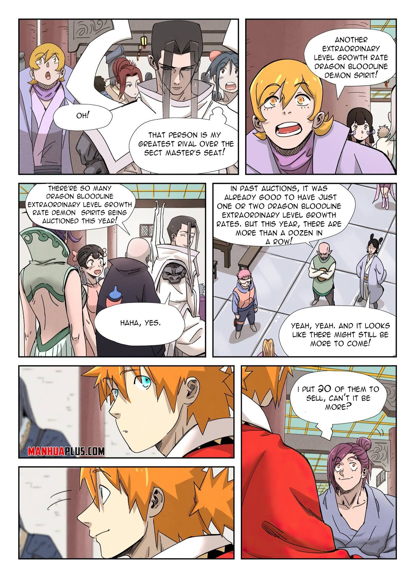 Tales of Demons and Gods Chapter 591 page 4