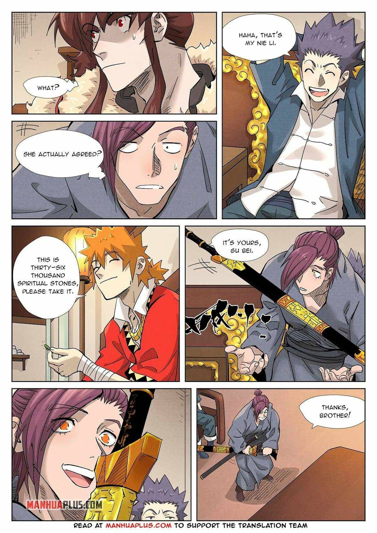 Tales of Demons and Gods Chapter 367.5 page 6