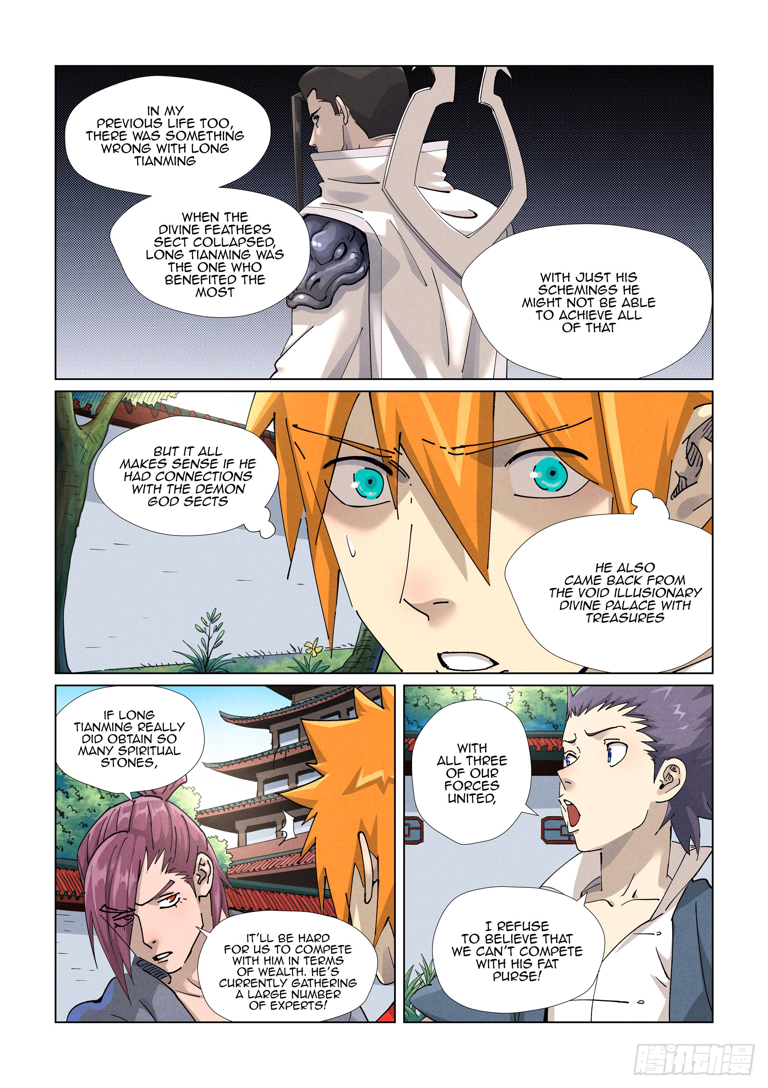 Tales of Demons and Gods Chapter 413.1 page 4