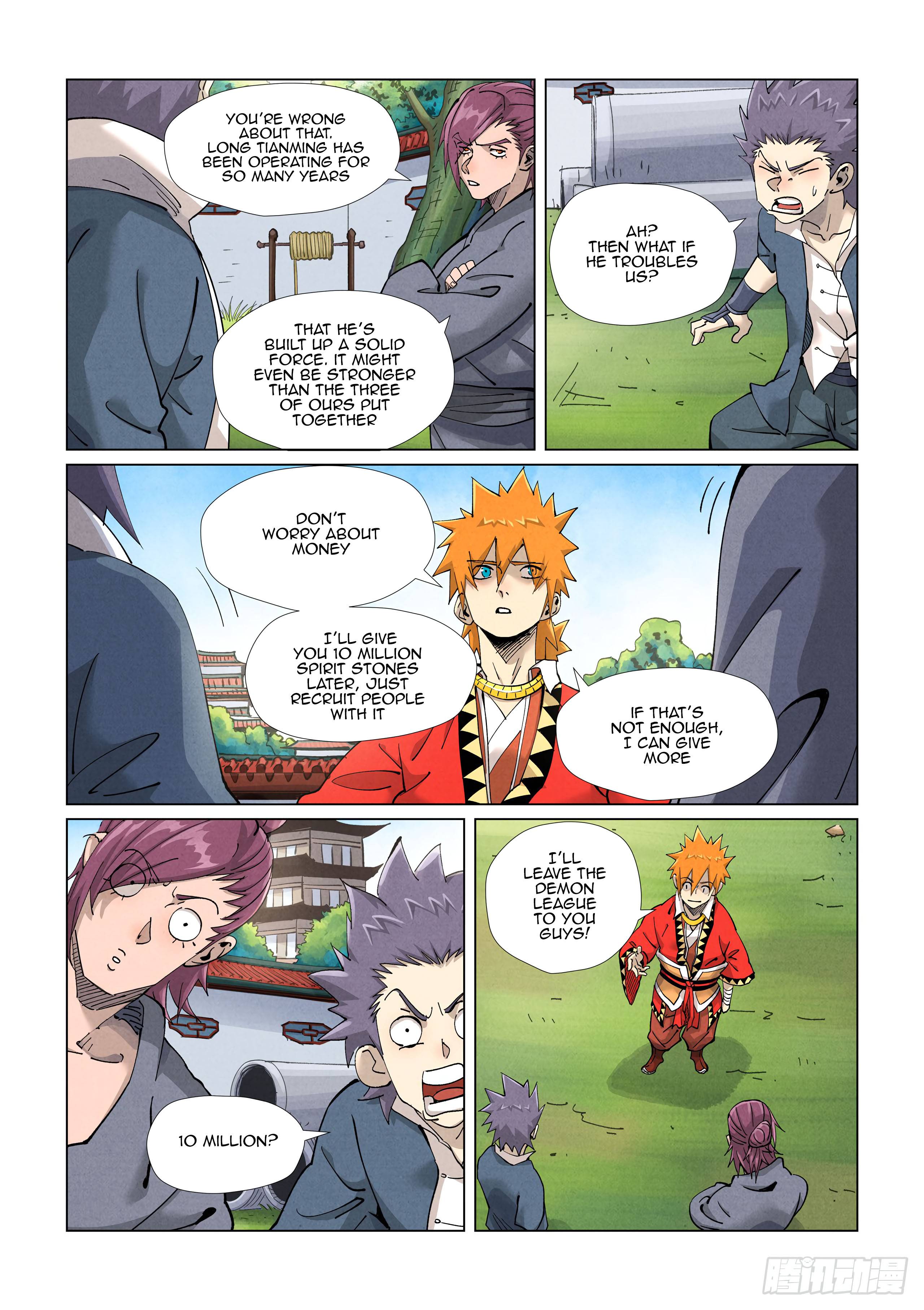 Tales of Demons and Gods Chapter 413.1 page 5