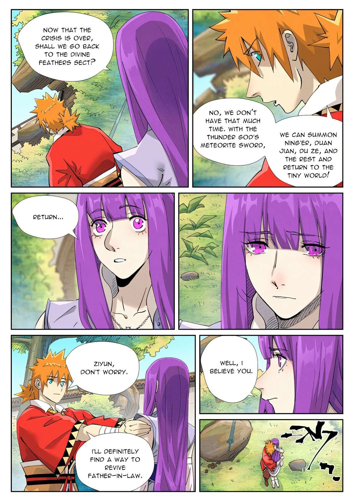 Tales of Demons and Gods Chapter 446.1 page 5