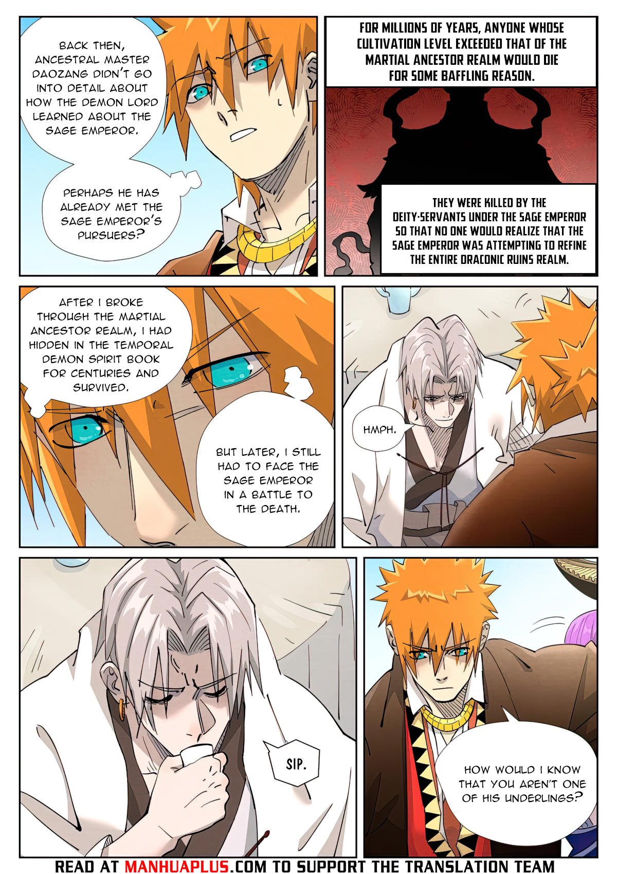 Tales of Demons and Gods Chapter 447.6 page 3