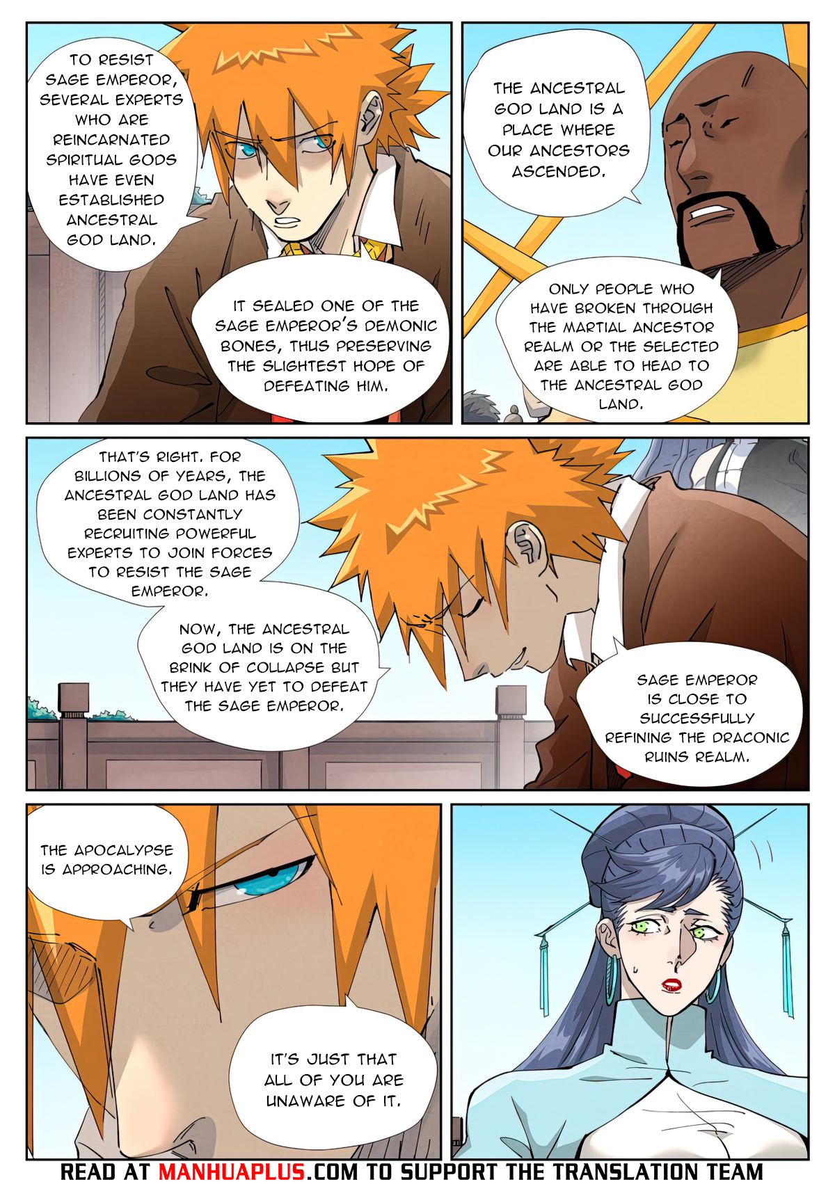 Tales of Demons and Gods Chapter 816 page 4