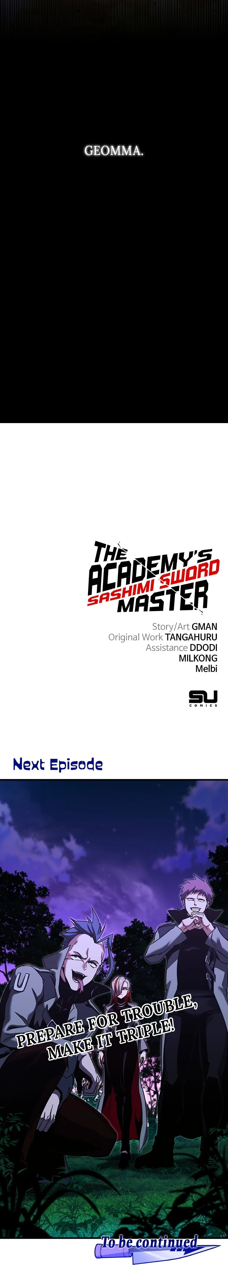 The Academy’s Sashimi Sword Master chapter 43 page 18