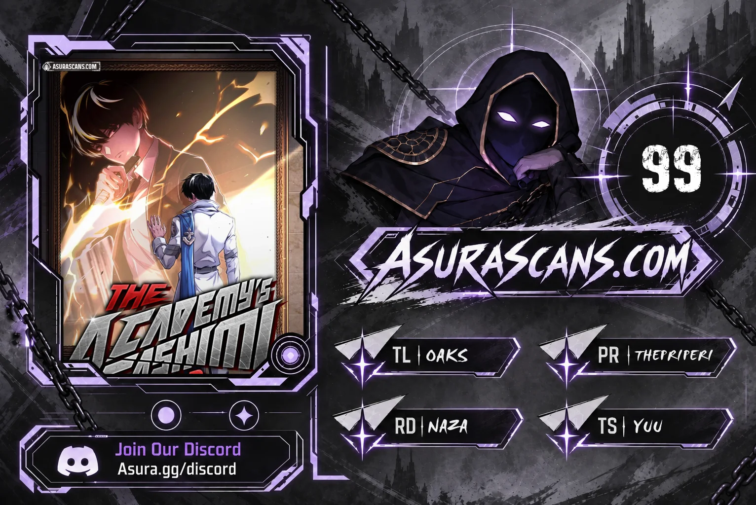 The Academy’s Sashimi Sword Master chapter 99 page 1