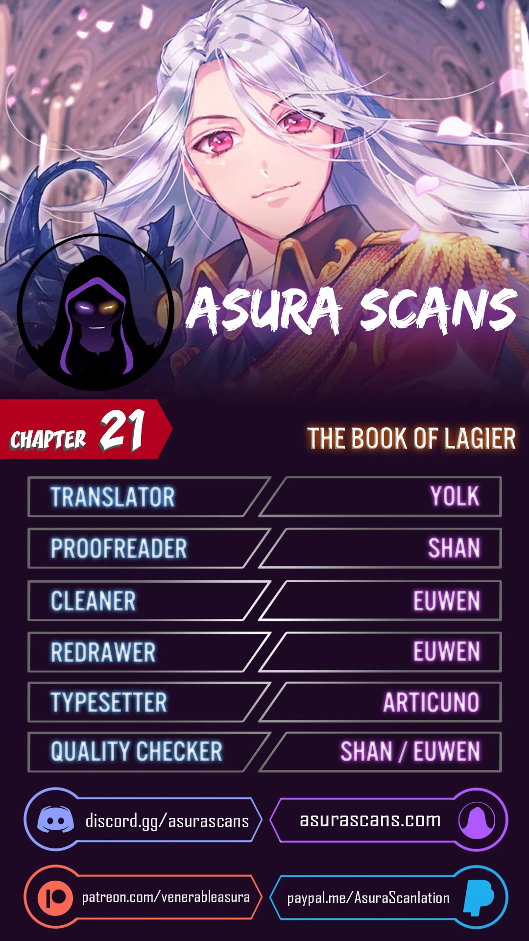 The Book of Lagier chapter 21 page 1