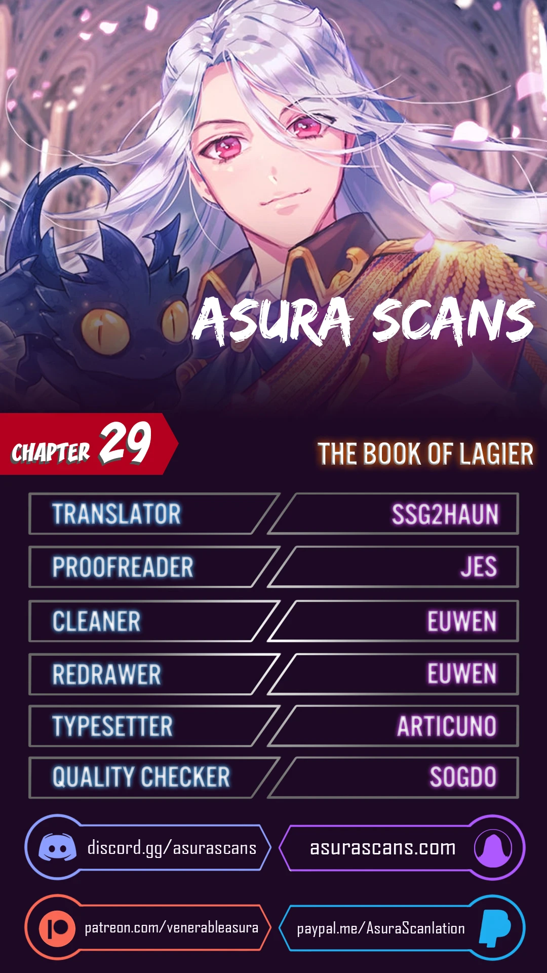 The Book of Lagier chapter 29 page 1