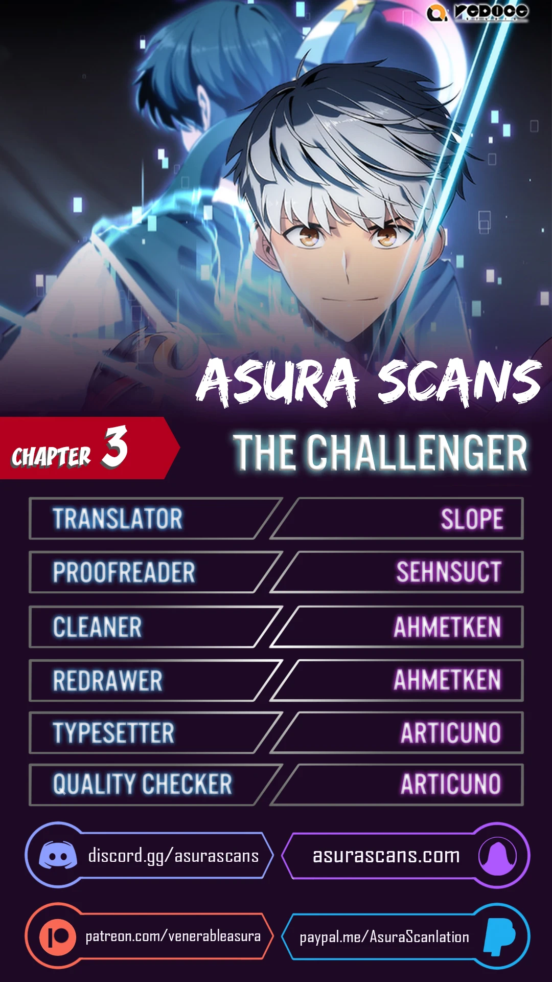 The Challenger chapter 3 page 1