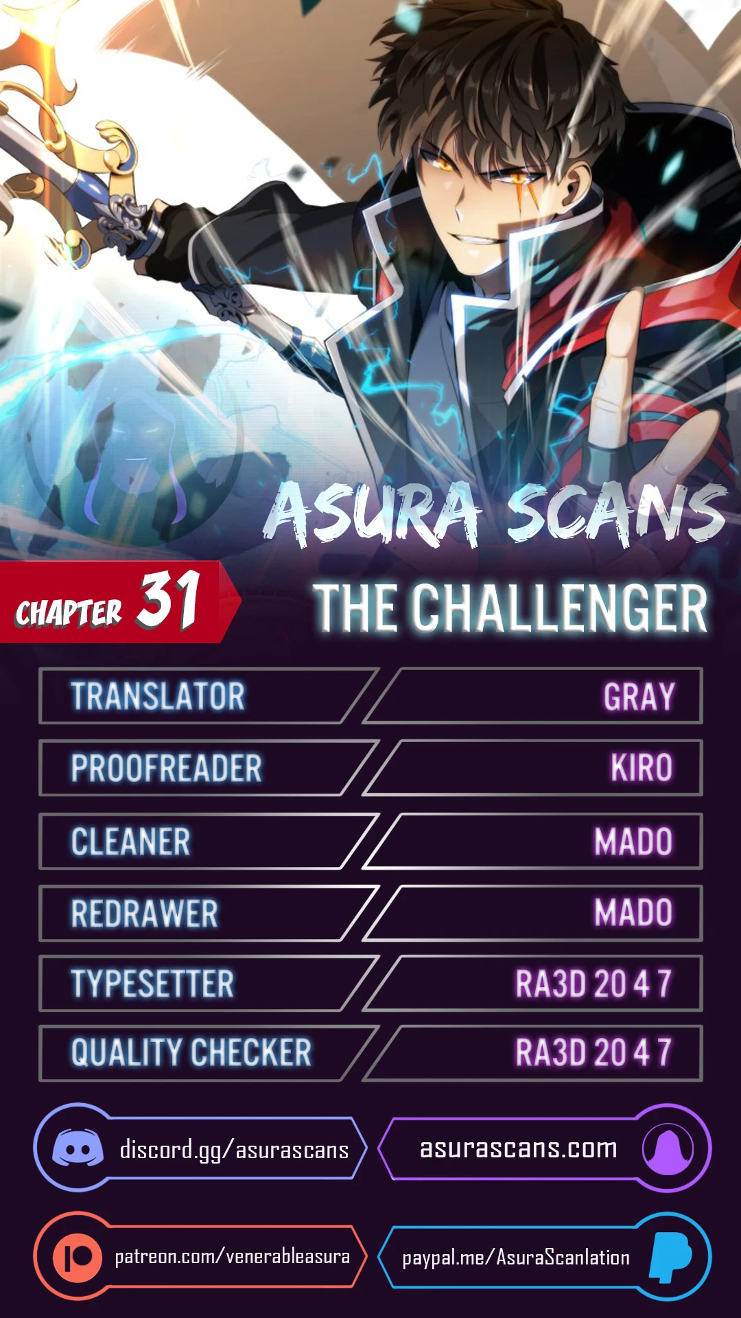 The Challenger chapter 31 page 1