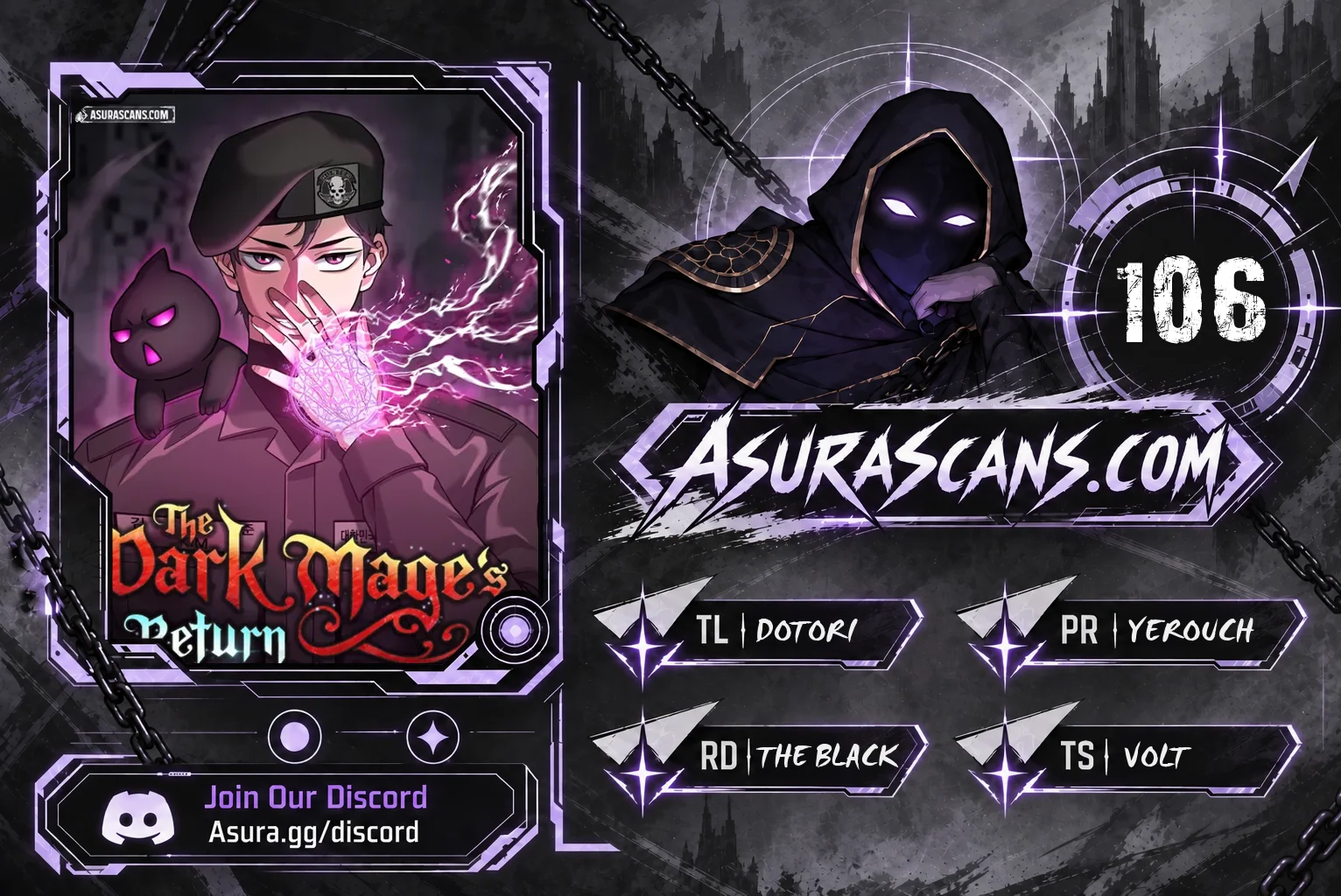 The Dark Mage's Return to Enlistment chapter 106 page 1