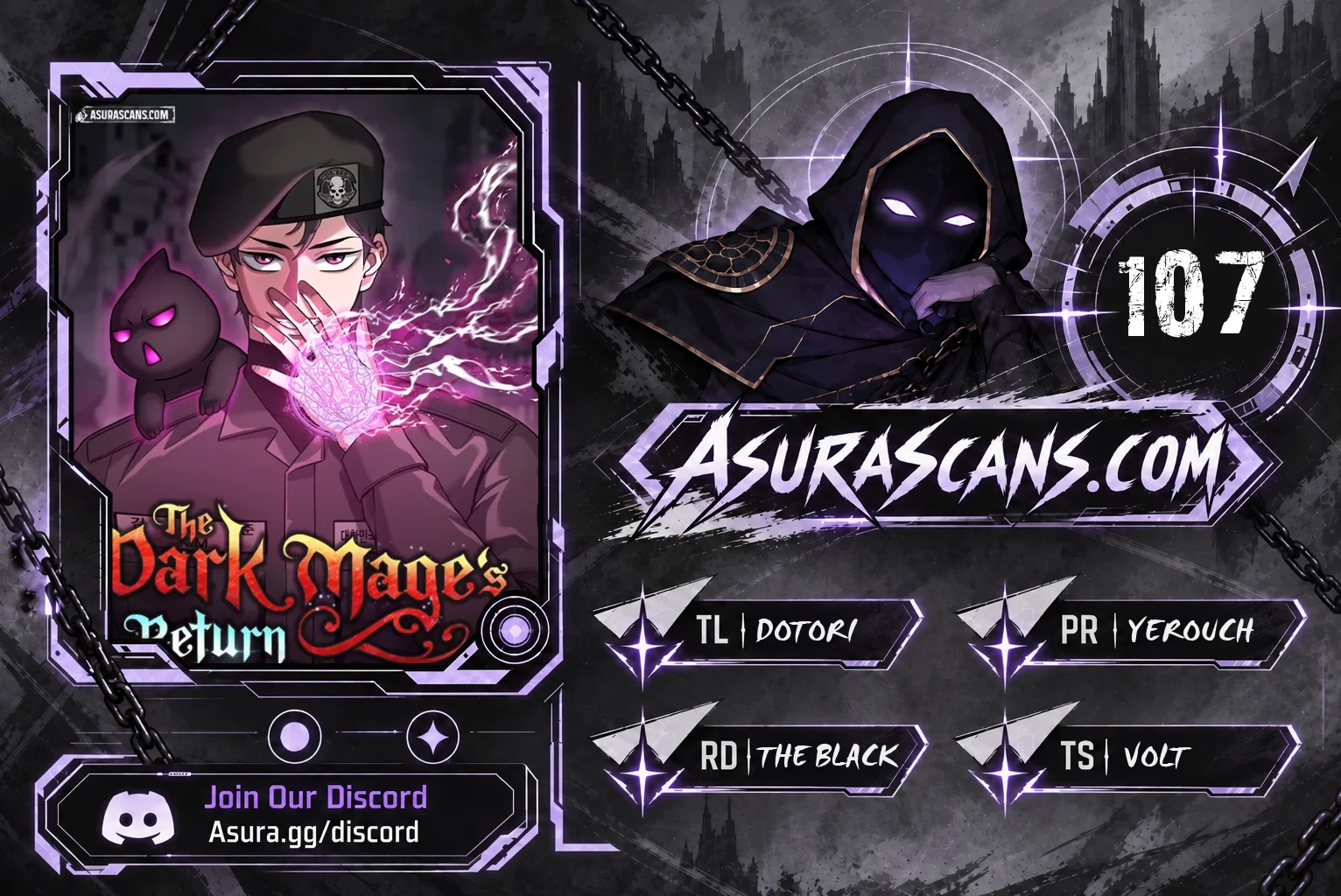 The Dark Mage's Return to Enlistment chapter 107 page 1