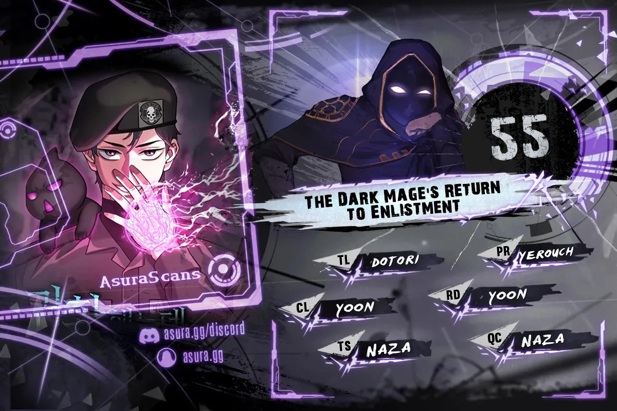 The Dark Mage's Return to Enlistment chapter 55 page 1