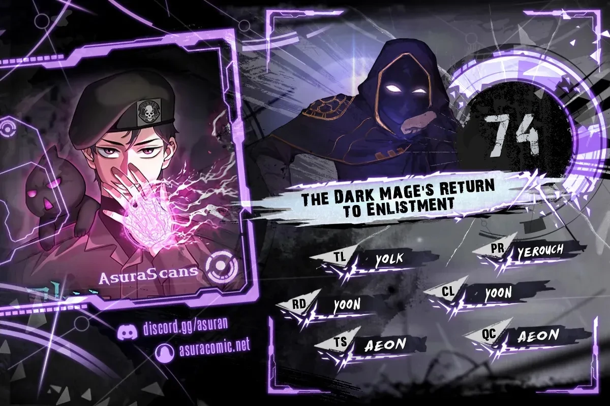 The Dark Mage's Return to Enlistment chapter 74 page 1