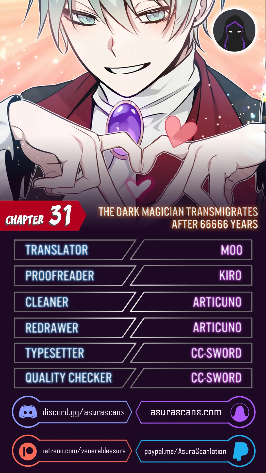 The Dark Magician Transmigrates After 66666 Years chapter 31 page 1