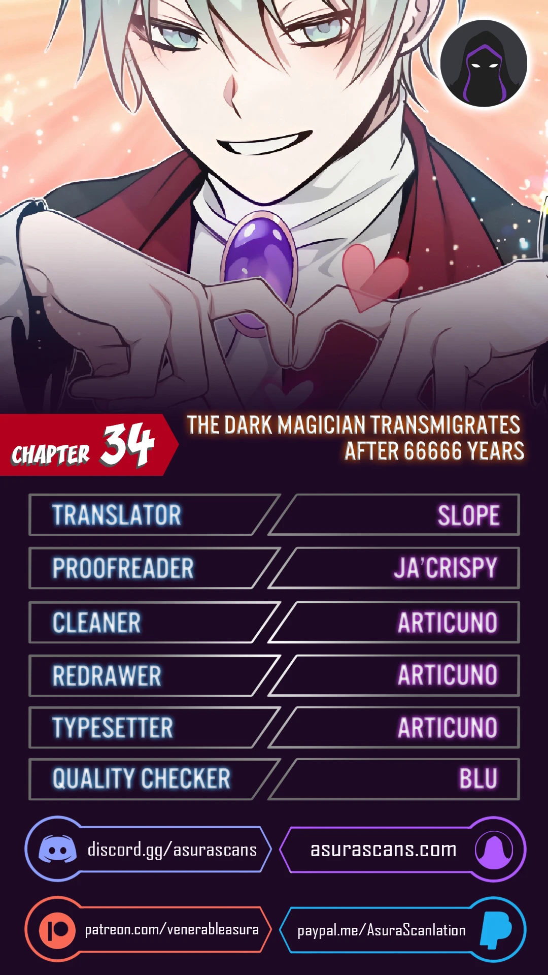 The Dark Magician Transmigrates After 66666 Years chapter 34 page 1