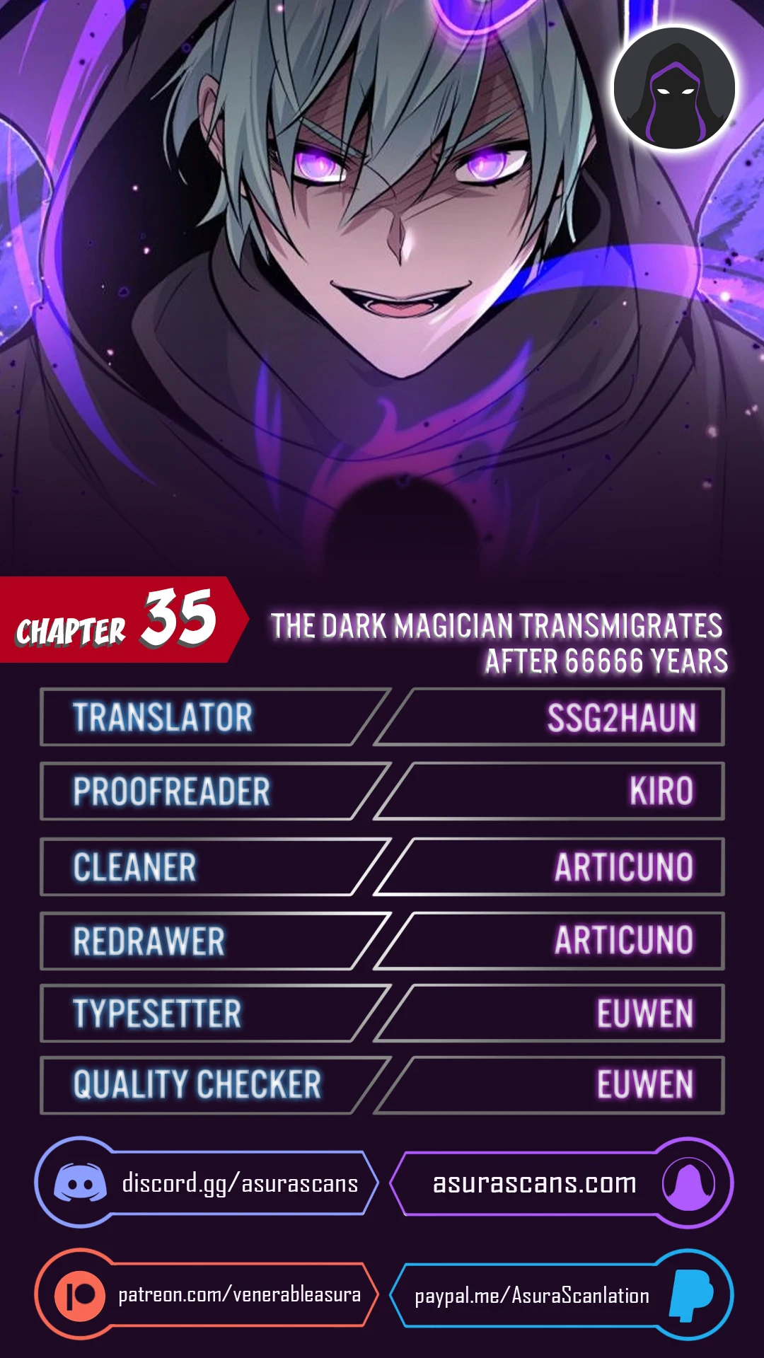 The Dark Magician Transmigrates After 66666 Years chapter 35 page 1