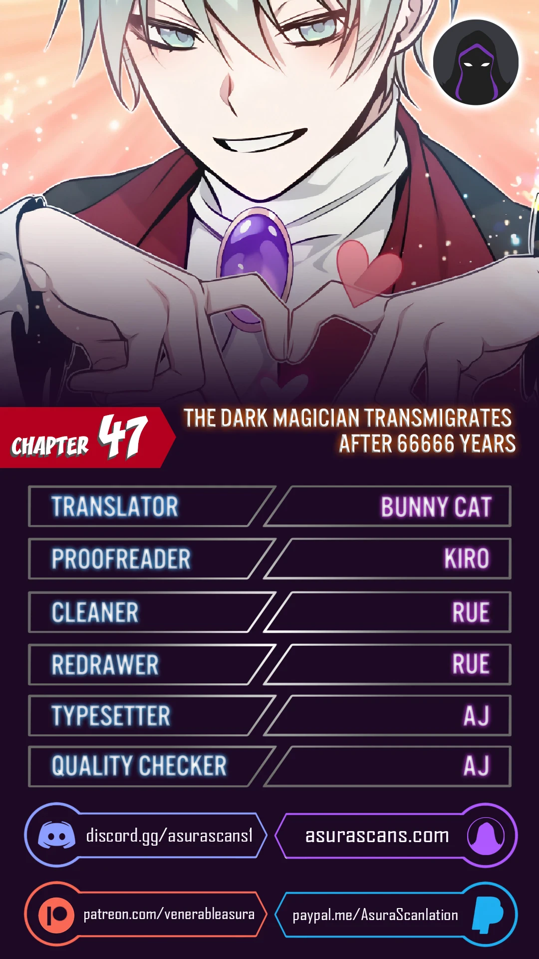 The Dark Magician Transmigrates After 66666 Years chapter 47 page 1