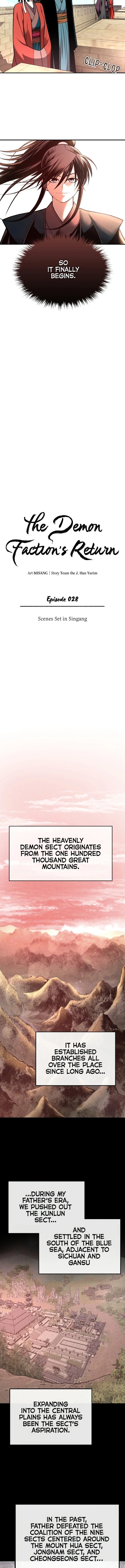 The Demon Faction's Return chapter 28 page 3