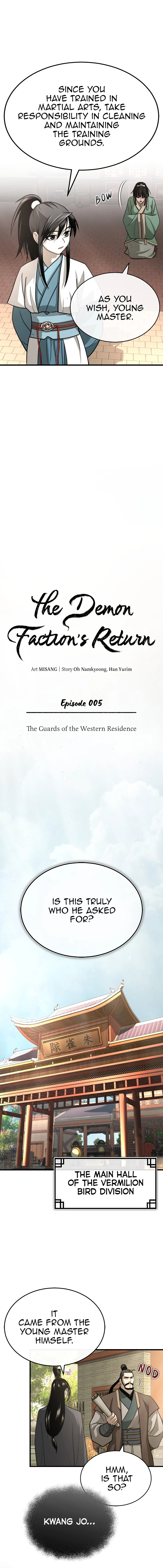 The Demon Faction's Return Chapter 6 page 2