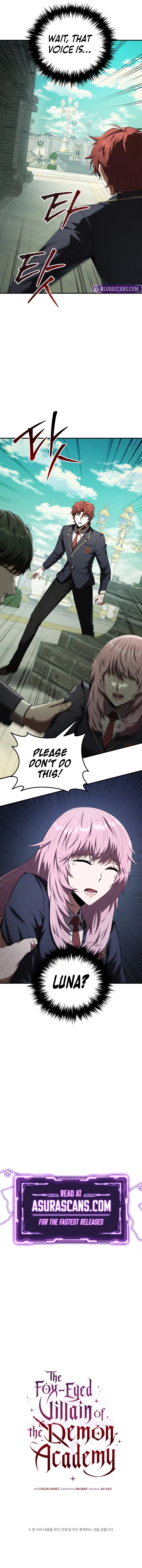 The Fox-Eyed Villain of the Demon Academy chapter 27 page 12