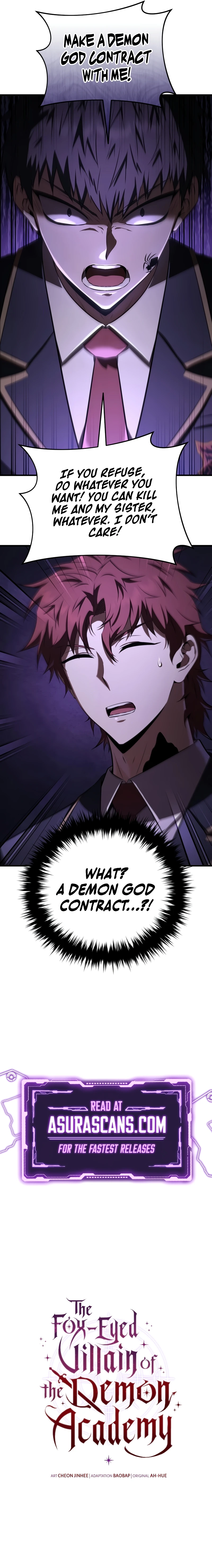 The Fox-Eyed Villain of the Demon Academy chapter 32 page 12