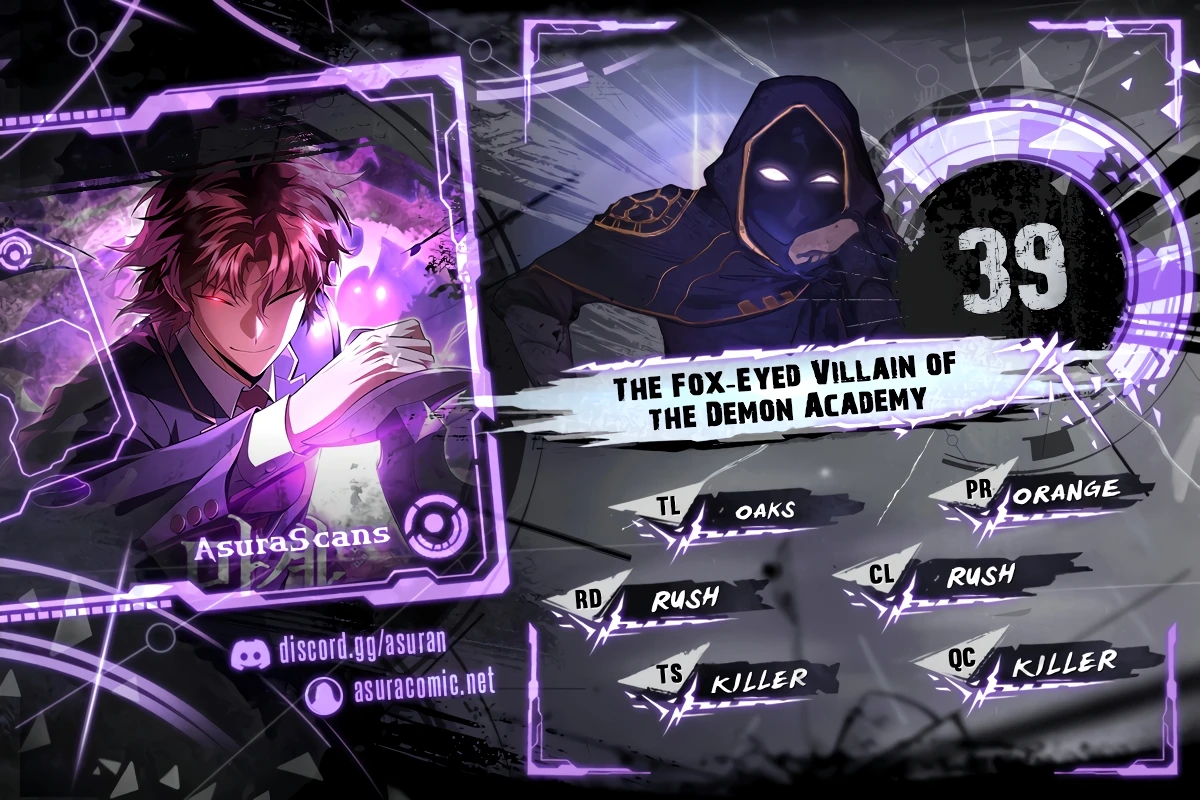 The Fox-Eyed Villain of the Demon Academy chapter 39 page 1