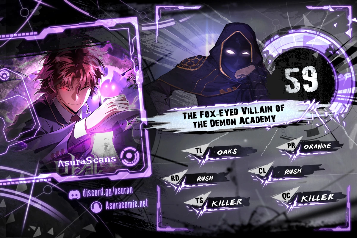 The Fox-Eyed Villain of the Demon Academy chapter 59 page 1