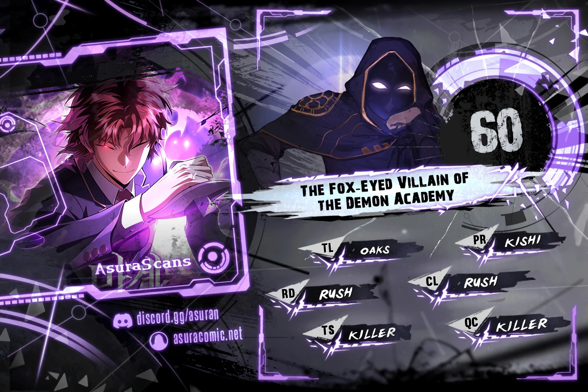 The Fox-Eyed Villain of the Demon Academy chapter 60 page 1
