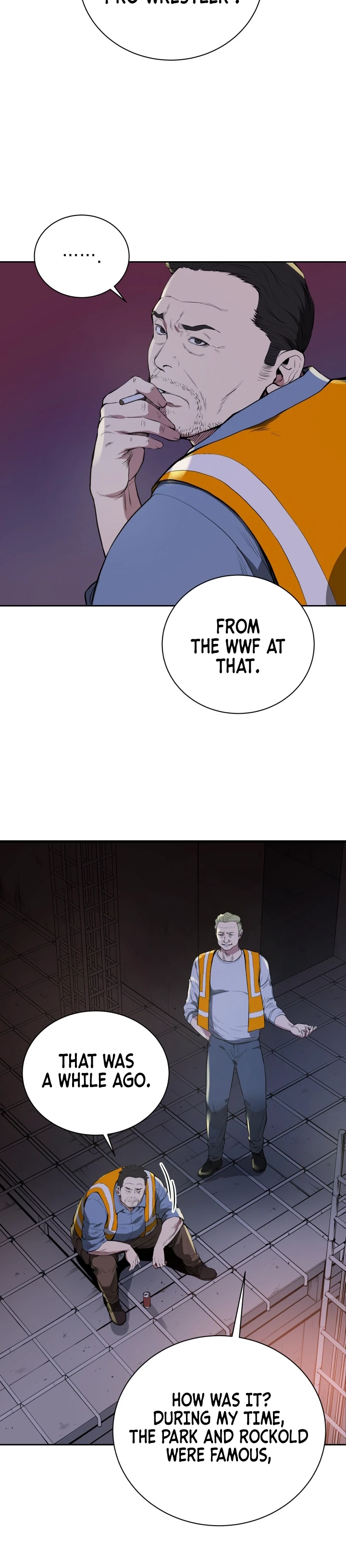 The God of Pro Wrestling chapter 1 page 9