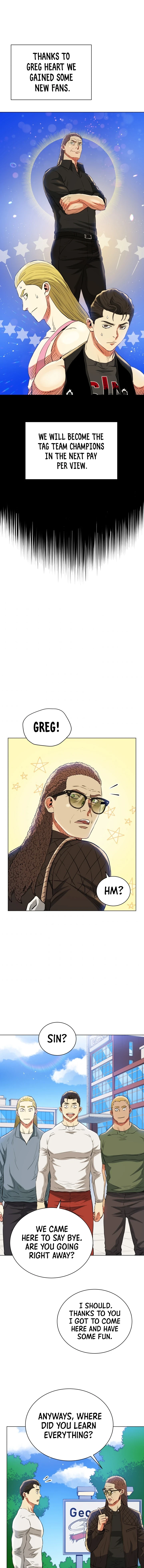 The God of Pro Wrestling chapter 38 page 11