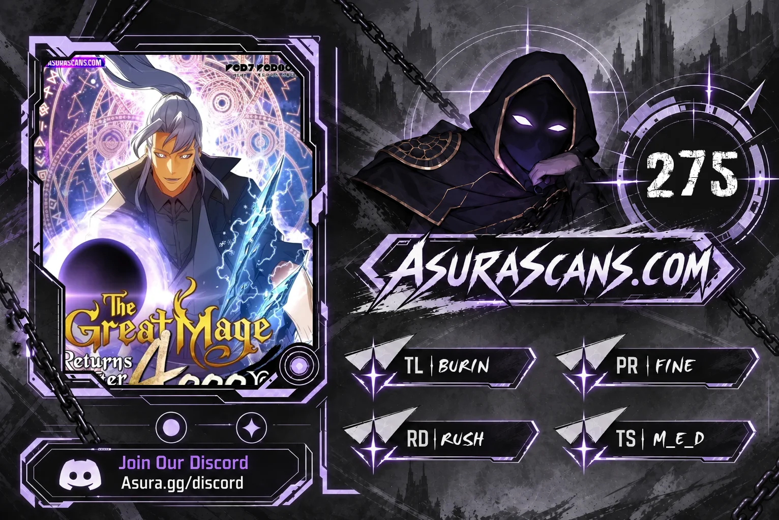 The Great Mage Returns After 4000 Years chapter 275 page 1