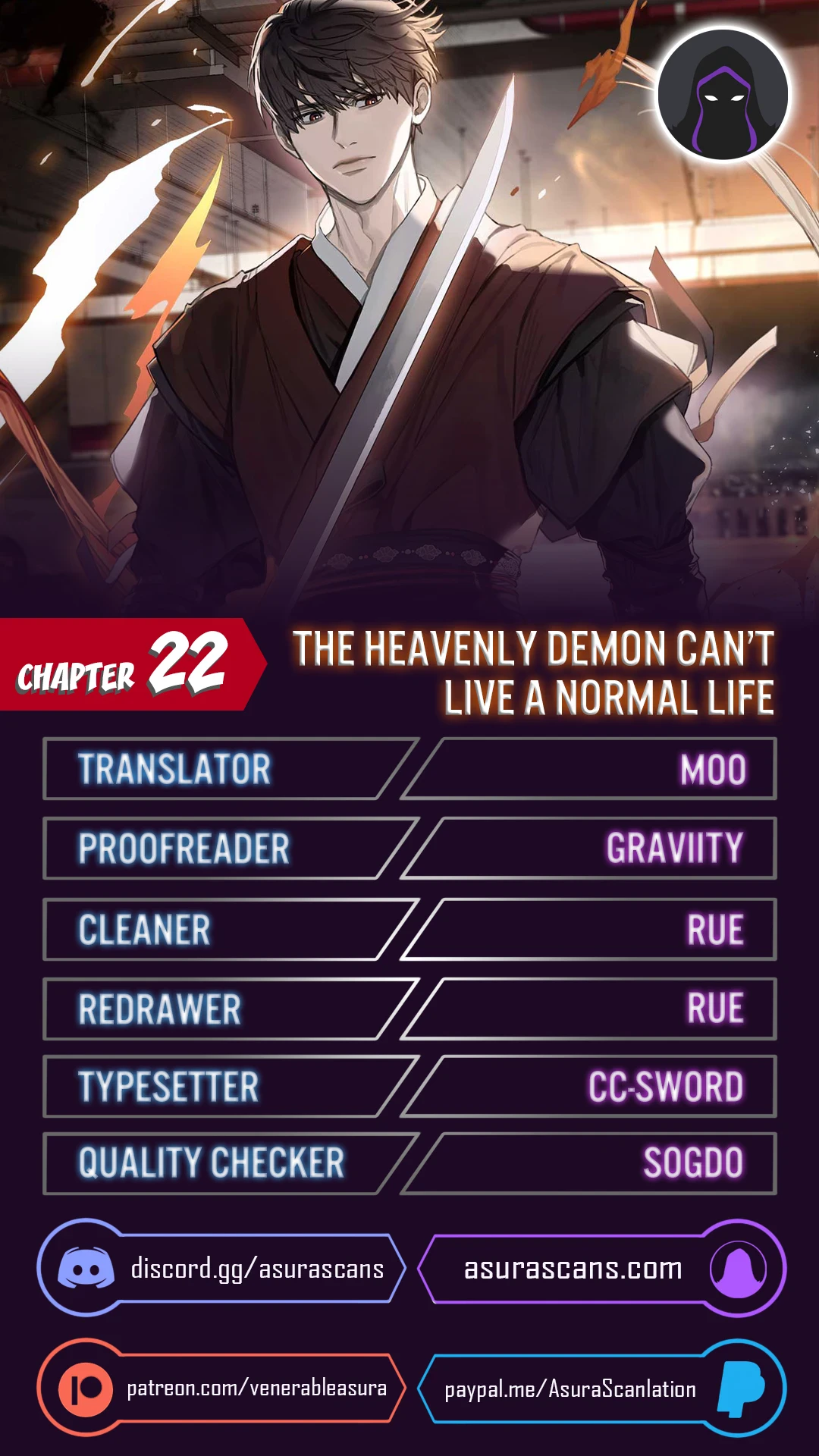 The Heavenly Demon Can't Live a Normal Life chapter 22 page 1