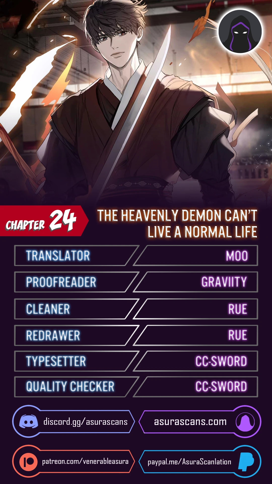 The Heavenly Demon Can't Live a Normal Life chapter 24 page 1
